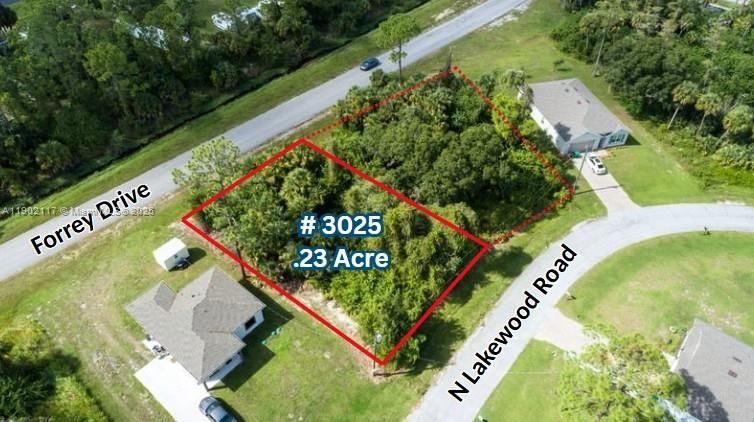 Recently Sold: $29,500 (0.23 acres)