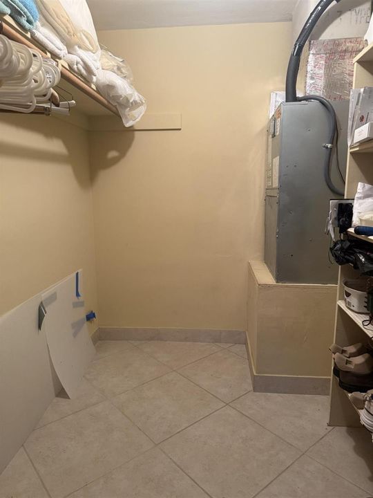 Primary closet