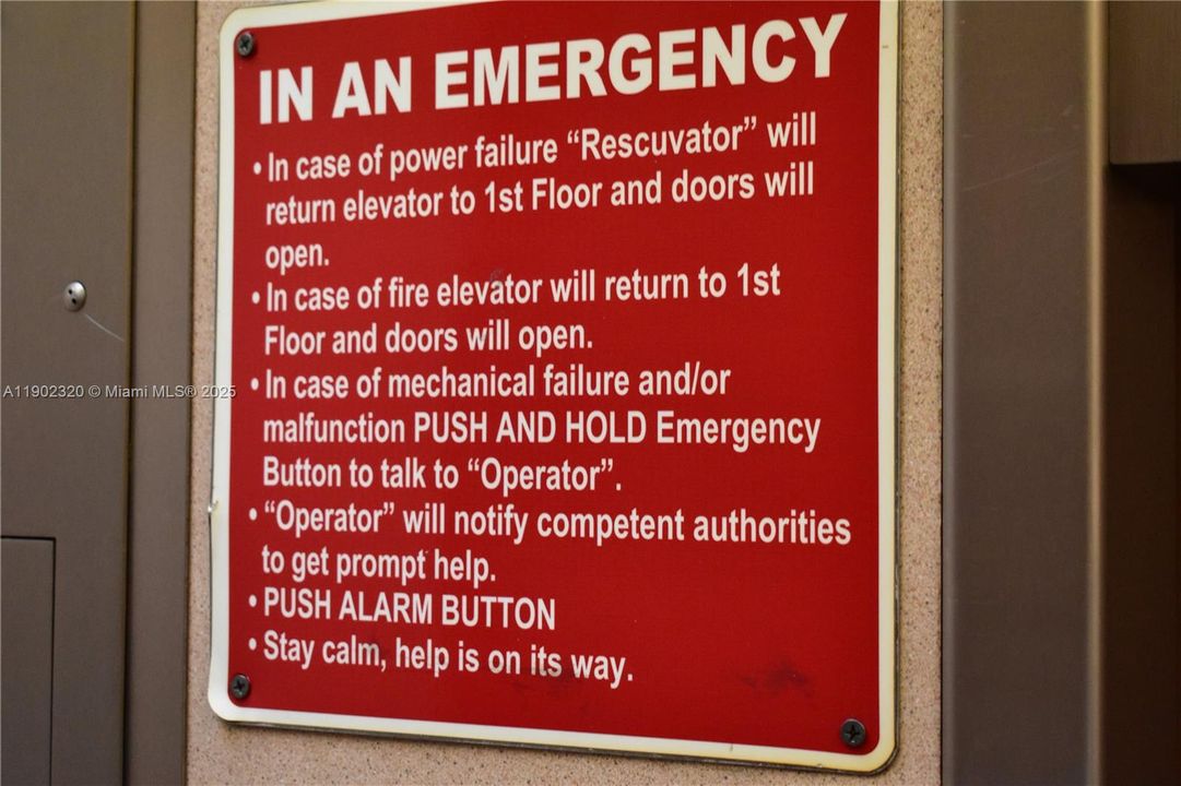 Never be stuck in the elevator!