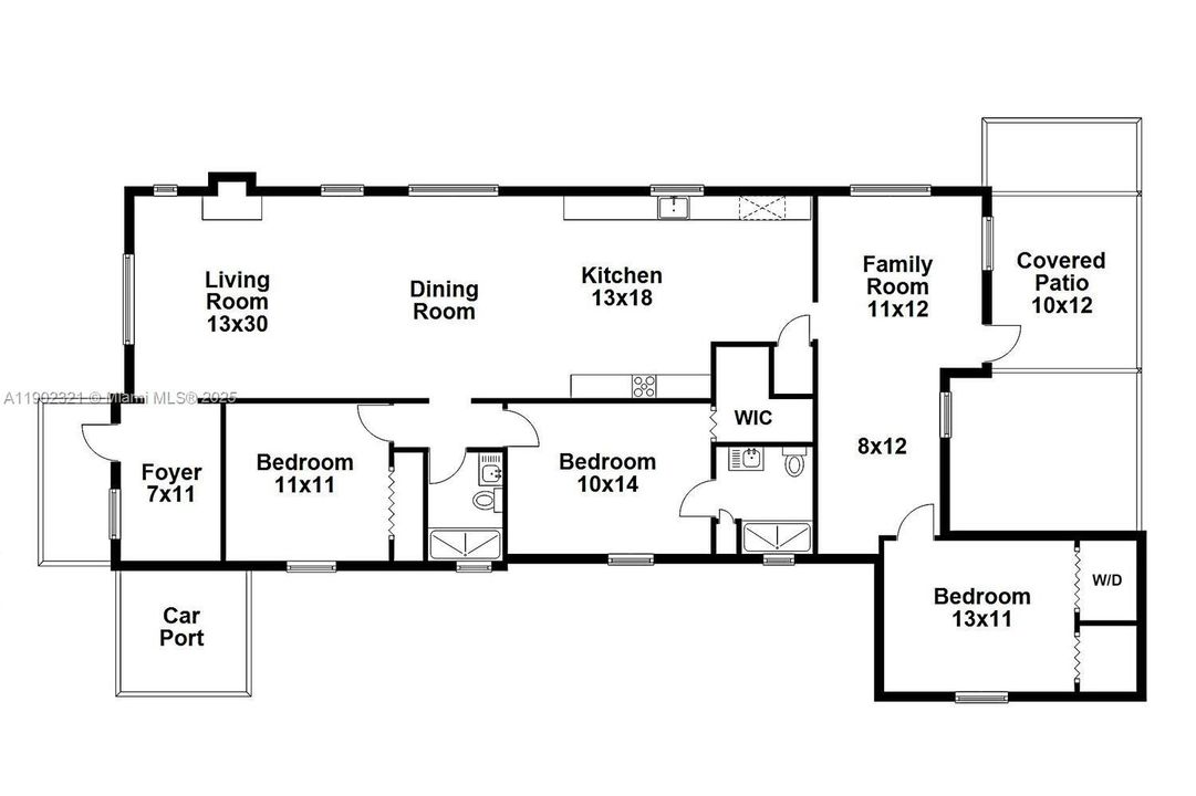 Active With Contract: $1,293,000 (3 beds, 2 baths, 1828 Square Feet)