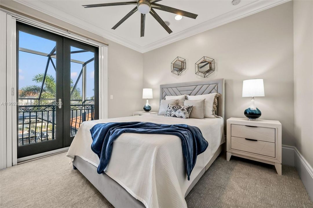 Bedroom 3 with Balcony