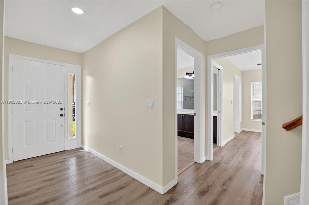 To Downstairs Master Suite & Bathroom