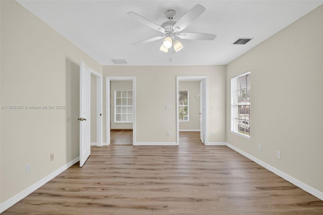 Master suite upstairs