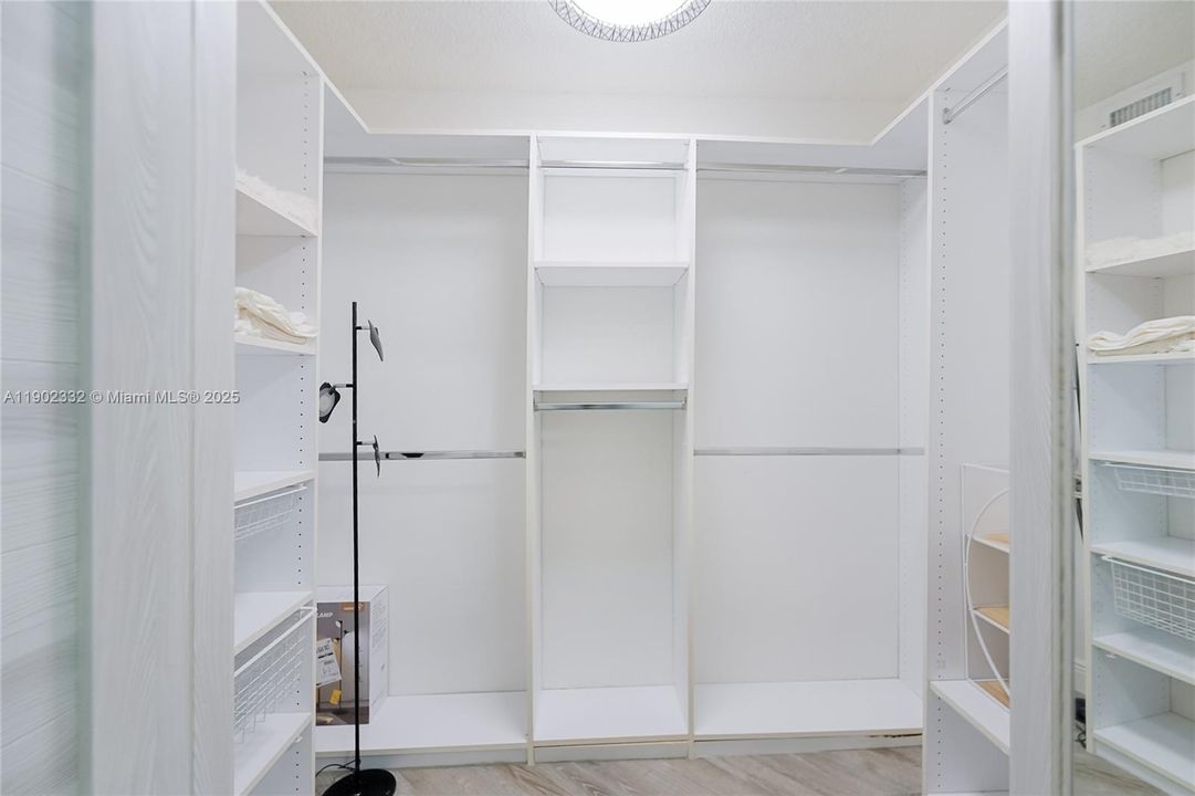 Walk-in Closet in Primary Bedroom