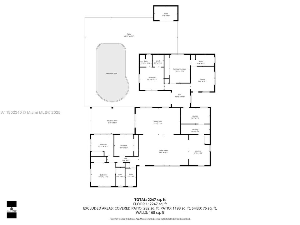 Recently Rented: $2,400 (2 beds, 2 baths, 2540 Square Feet)