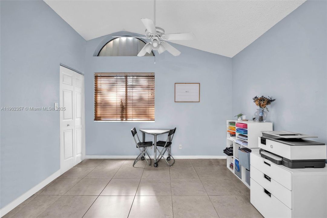 2nd Bedroom with walk in closet