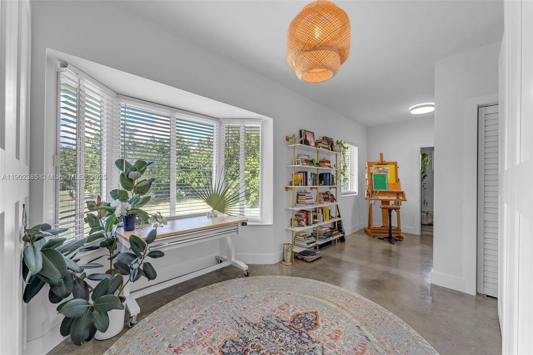 OFF OF THE PRIMARY SUITE W/ GORGEOUS VIEWS, AN ARTISAN FEEL W/ LOTS OF STORAGE