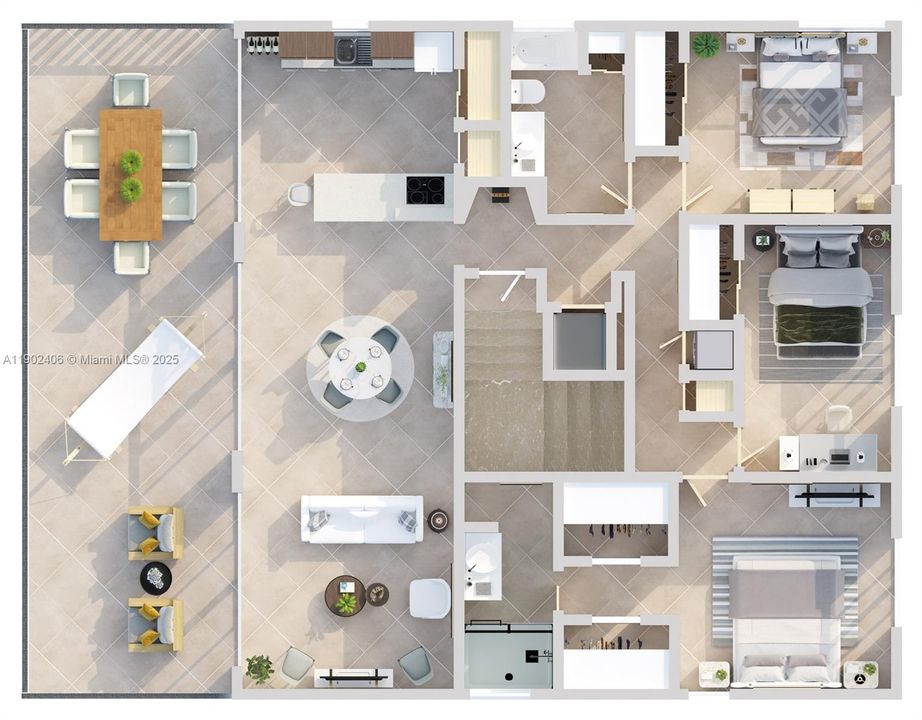 For Sale: $4,450,000 (3 beds, 2 baths, 2025 Square Feet)