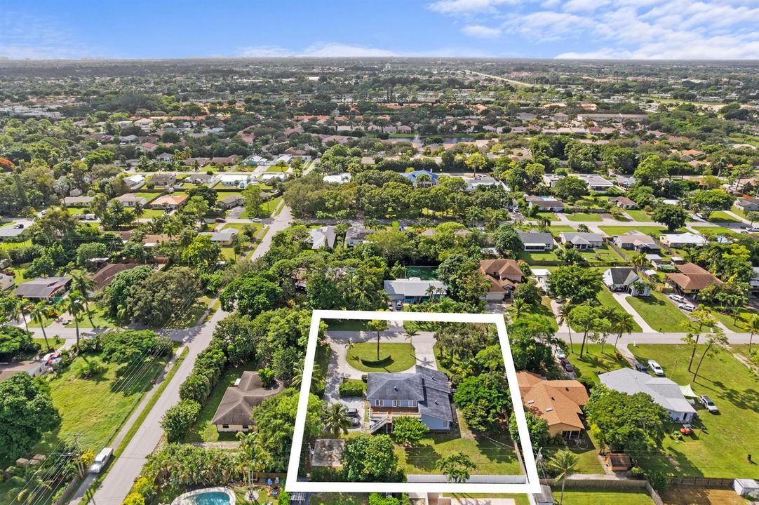 Aerial Neighborhood View
