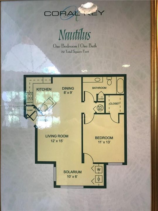 For Rent: $1,600 (1 beds, 1 baths, 712 Square Feet)