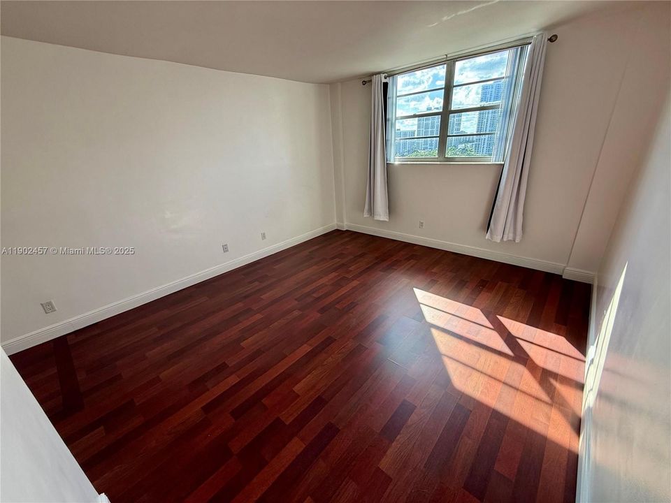 View from inner corner (behind closet)