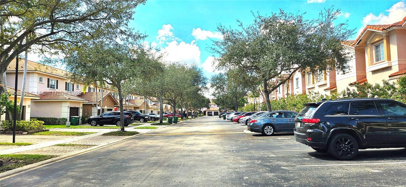 Quiet and manicured community.