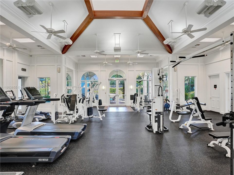 Club house fitness center