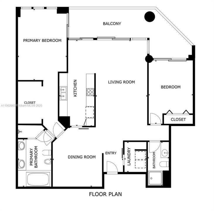 For Sale: $1,170,000 (2 beds, 2 baths, 1566 Square Feet)