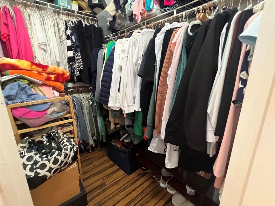 Primary Walk In Closet