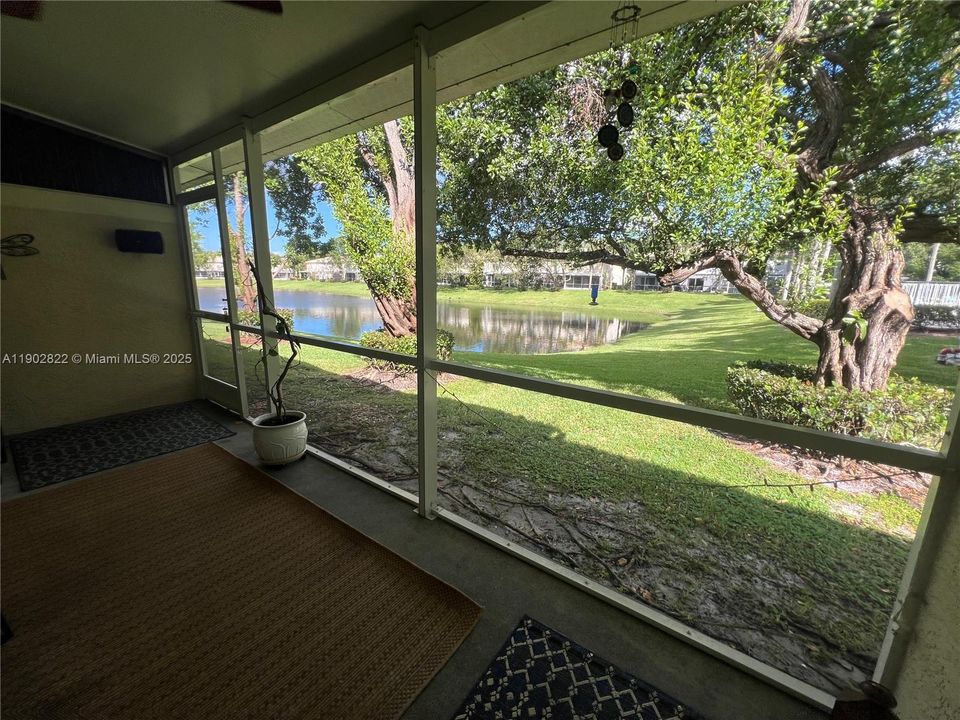 screened & newer roof