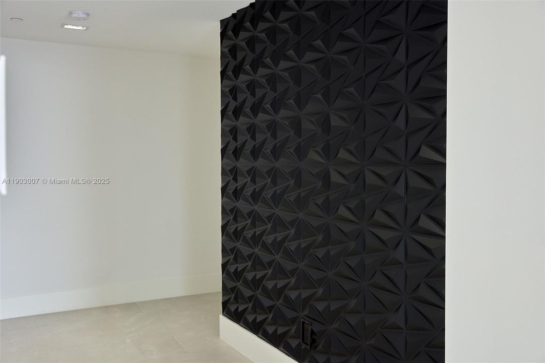 PVC panel wall is stunning