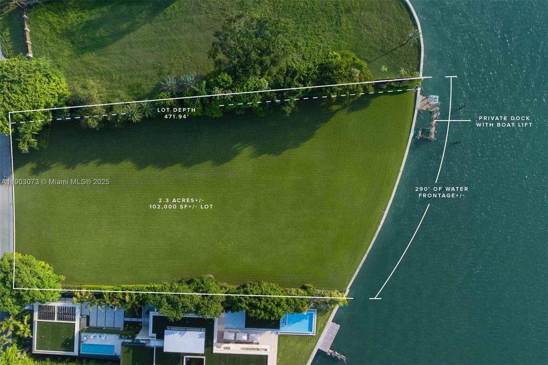 На продажу: $169,000,000 (2.30 acres)