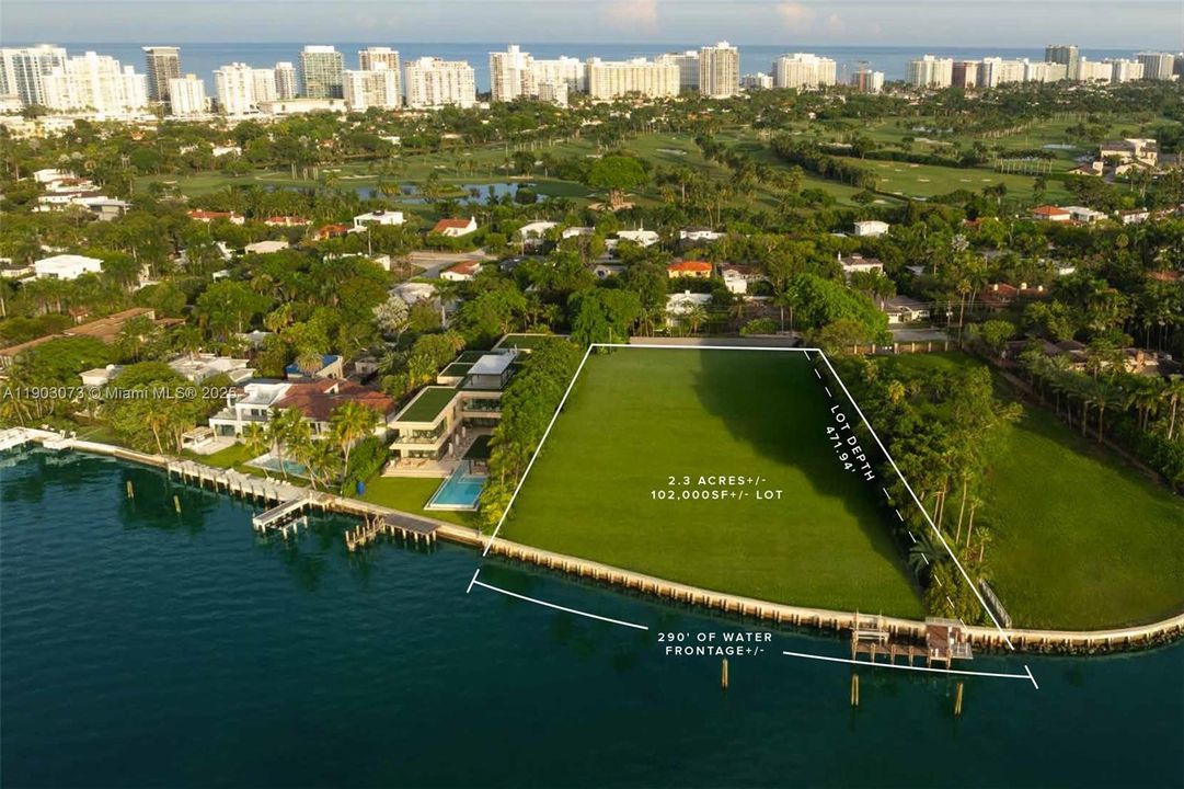 На продажу: $169,000,000 (2.30 acres)