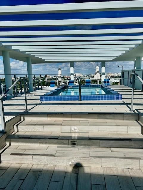 Roof top pool
