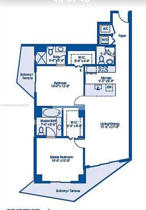 For Sale: $599,999 (2 beds, 2 baths, 1212 Square Feet)