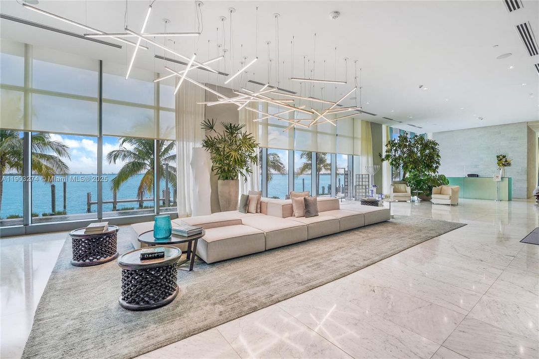 Lobby is secured and has 24 hour concierge attendance.