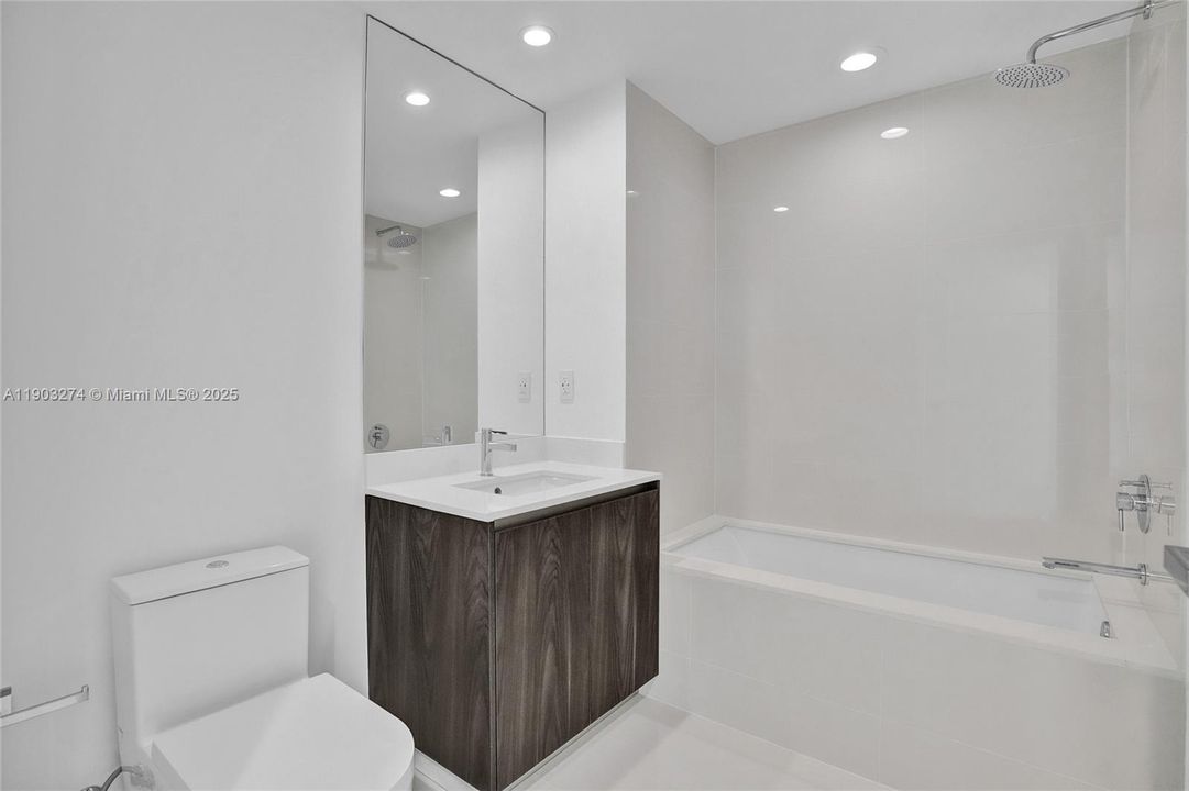 Third Bathroom has a combination tub/shower.