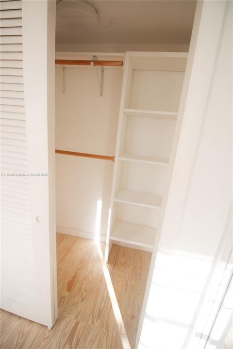 Storage space in Master Bedroom