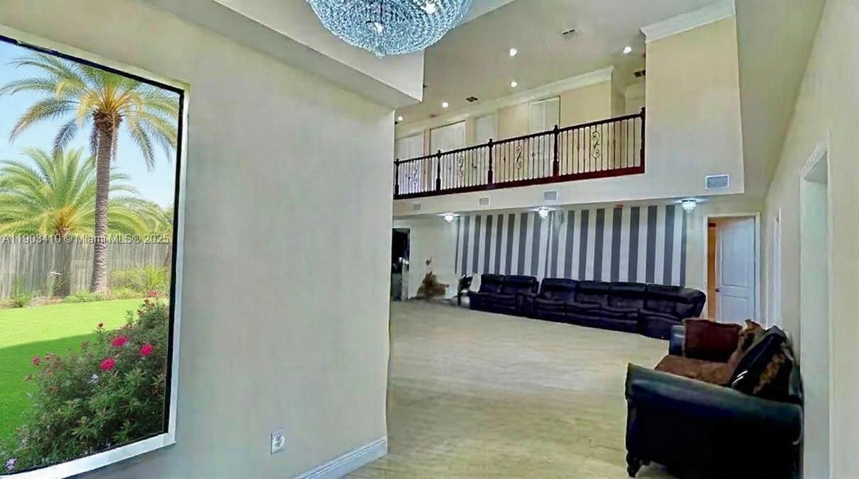 entrance - garden staged