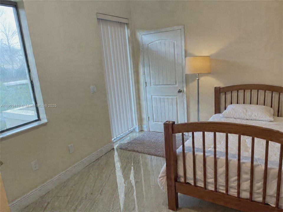 4th bedroom down-stairs staged