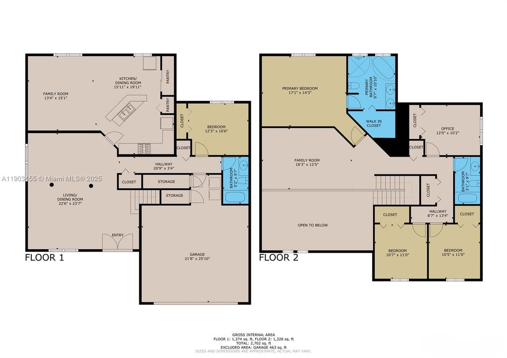 For Sale: $700,000 (5 beds, 3 baths, 2862 Square Feet)