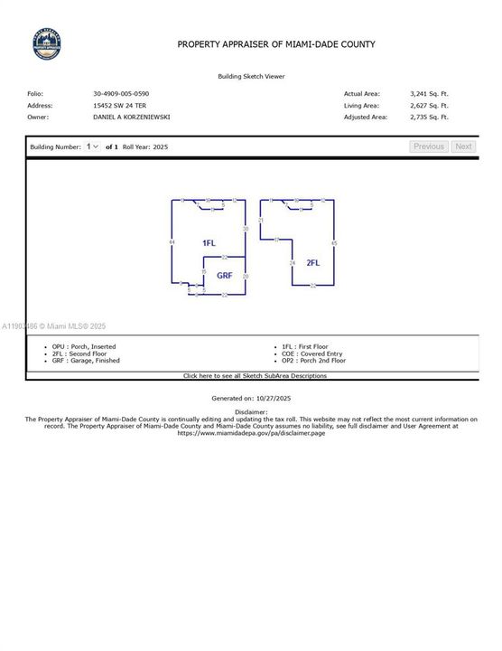 Active With Contract: $920,000 (4 beds, 3 baths, 2627 Square Feet)