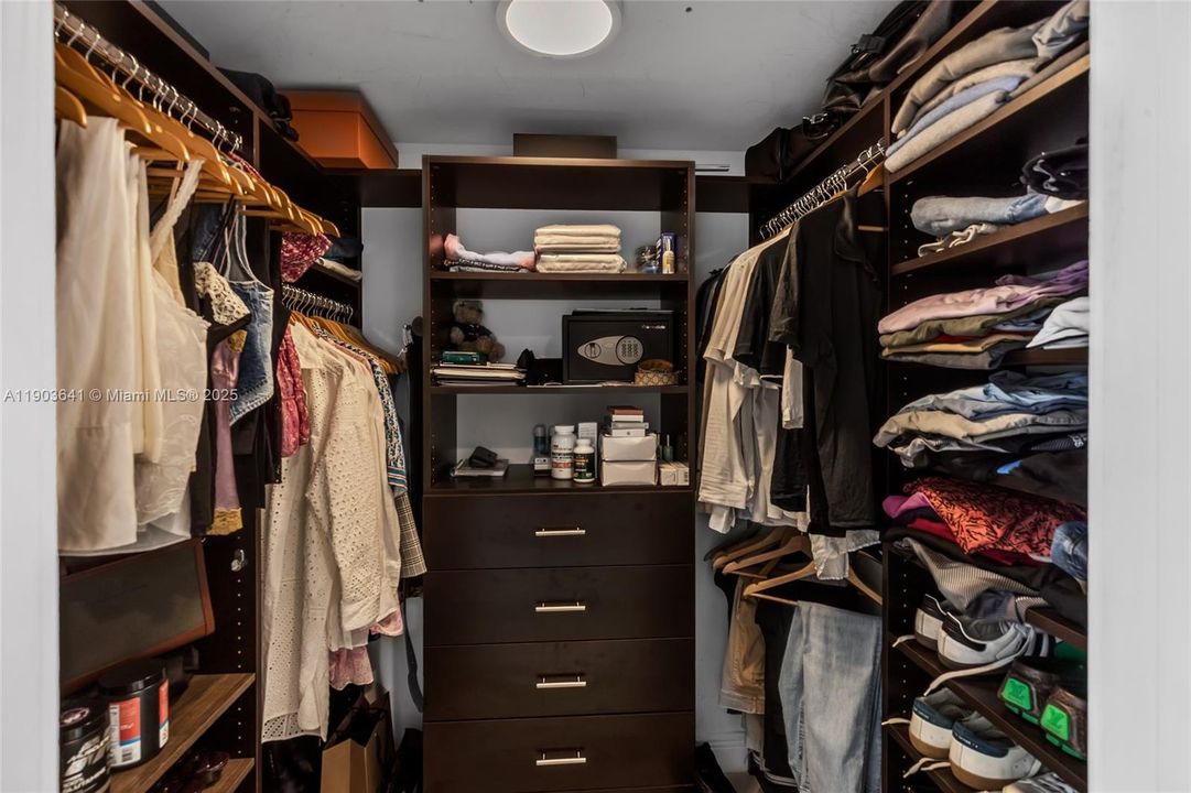 Walking Closet in Primary Bedroom