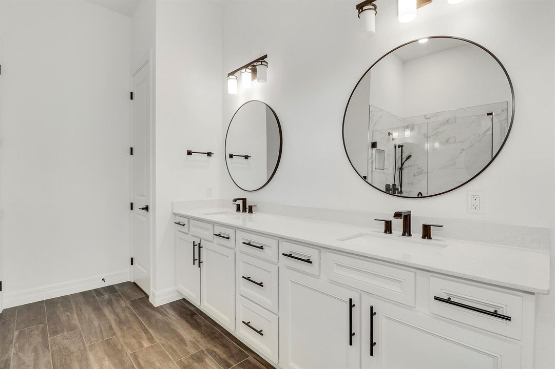 Dual Vanity Master Bathroom