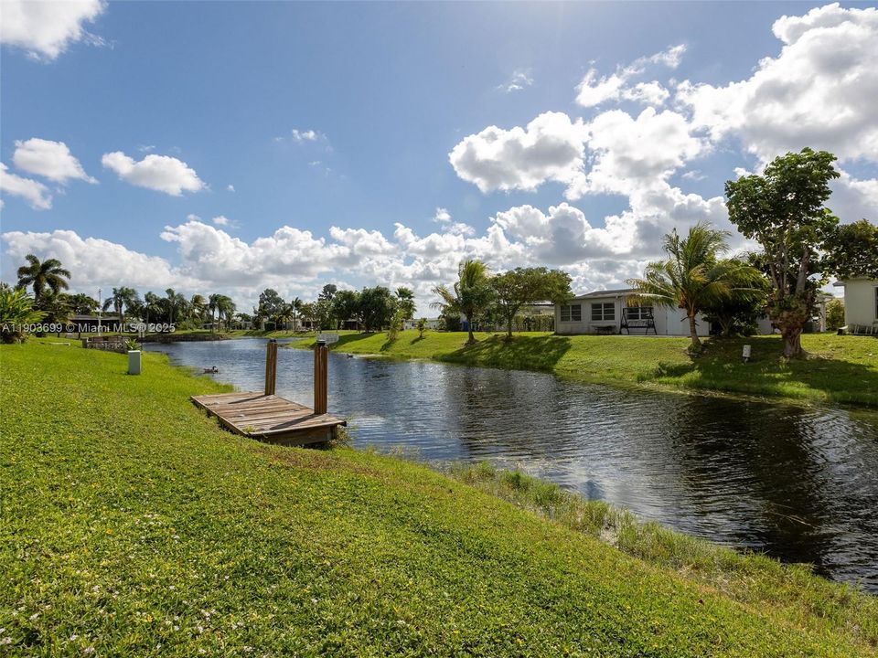 Tranquil water views from your backyard