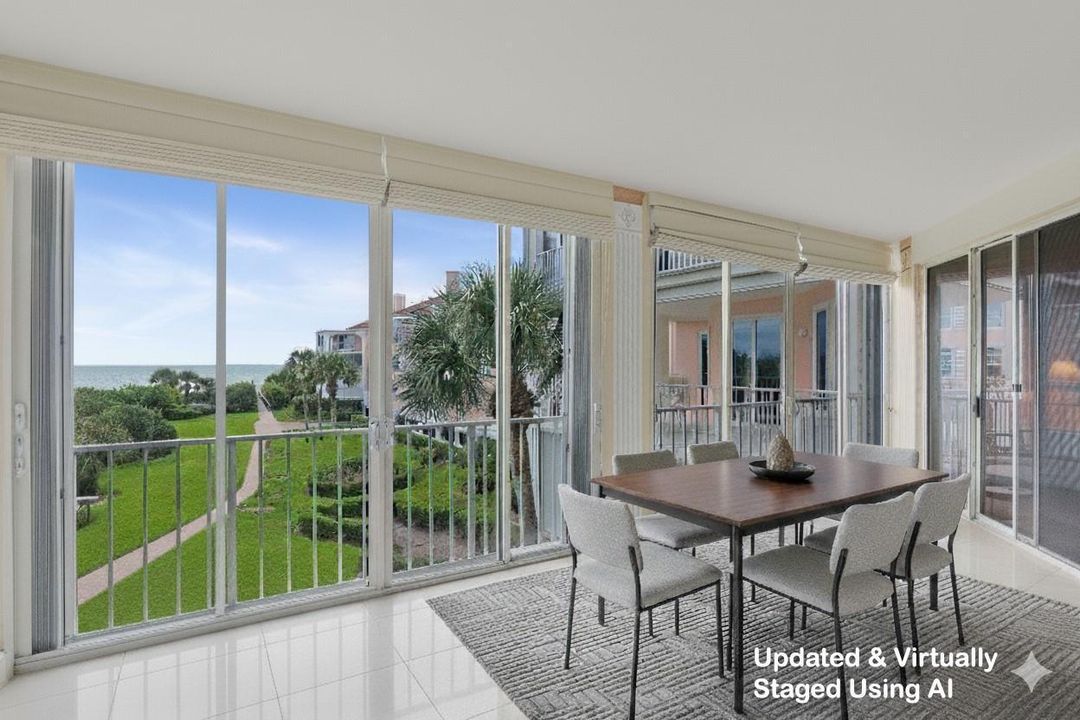 Virtually Staged Patio