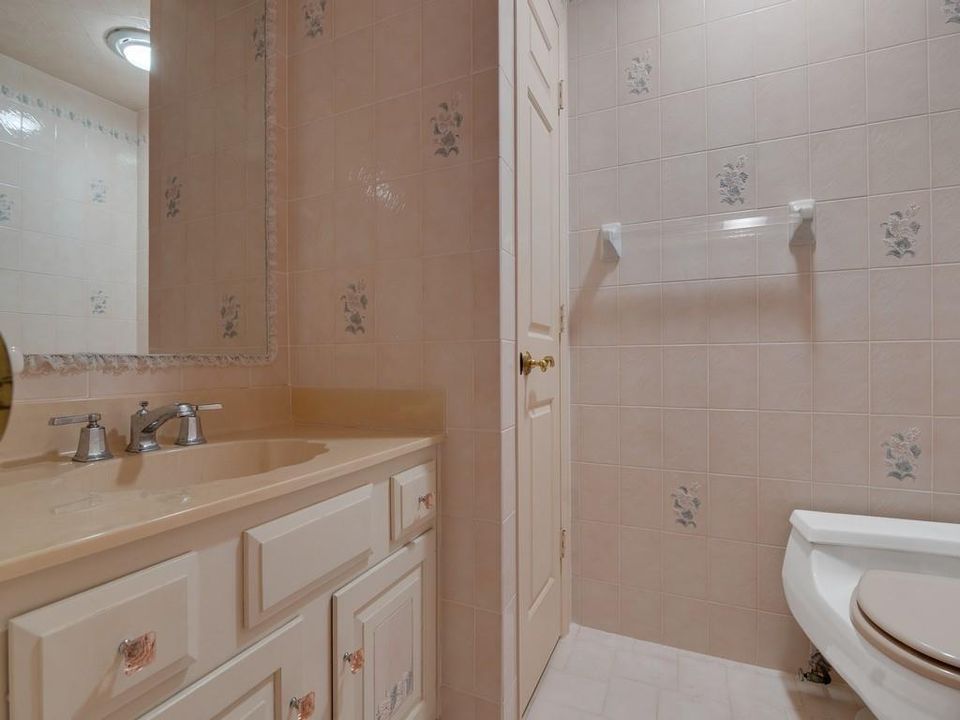 Actual HIS bathroom area