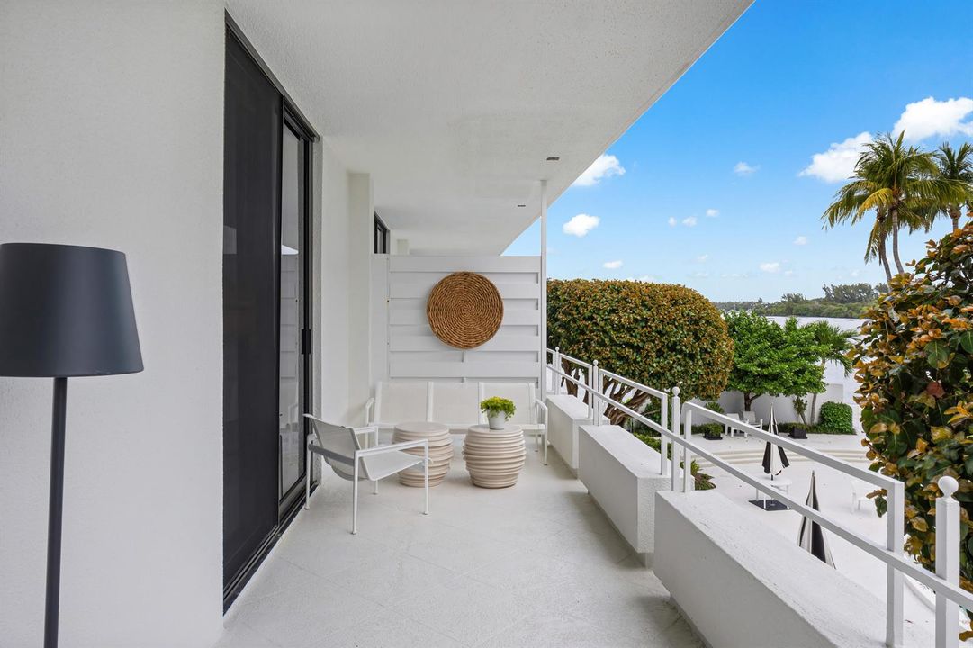 East Balcony Sitting Area