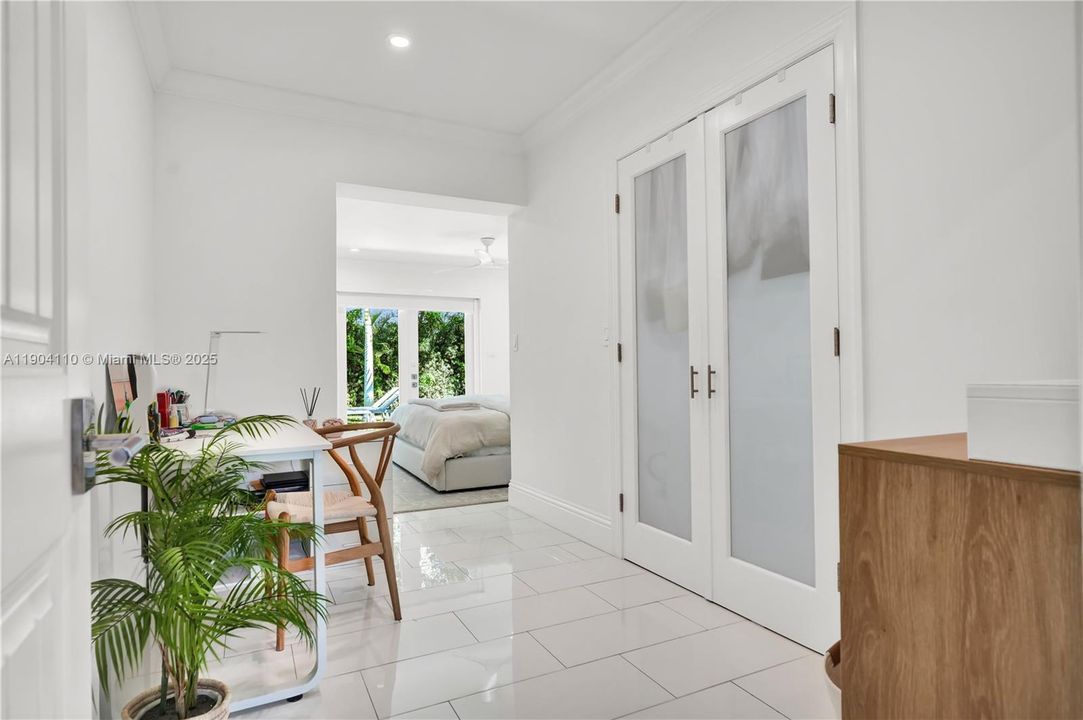 Sitting area and Walk in Closet in Primary Bedroom