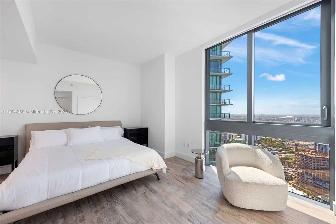 Guest room on opposite wing