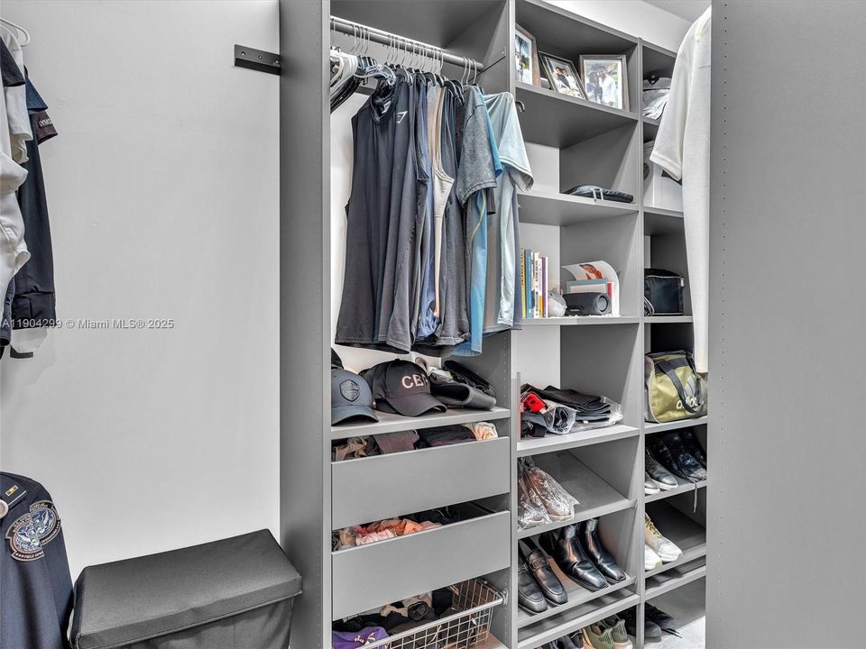 Walk-In Closet. Primary Bedroom