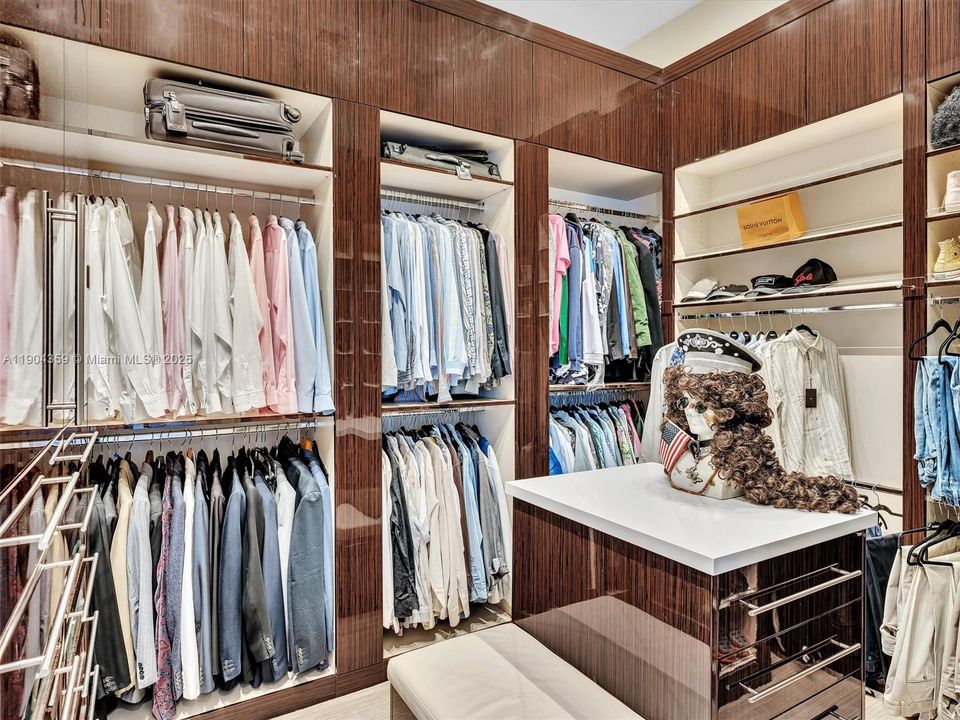 His Closet