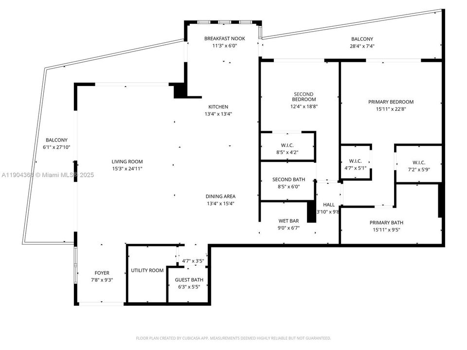 Active With Contract: $1,875,000 (2 beds, 2 baths, 1910 Square Feet)