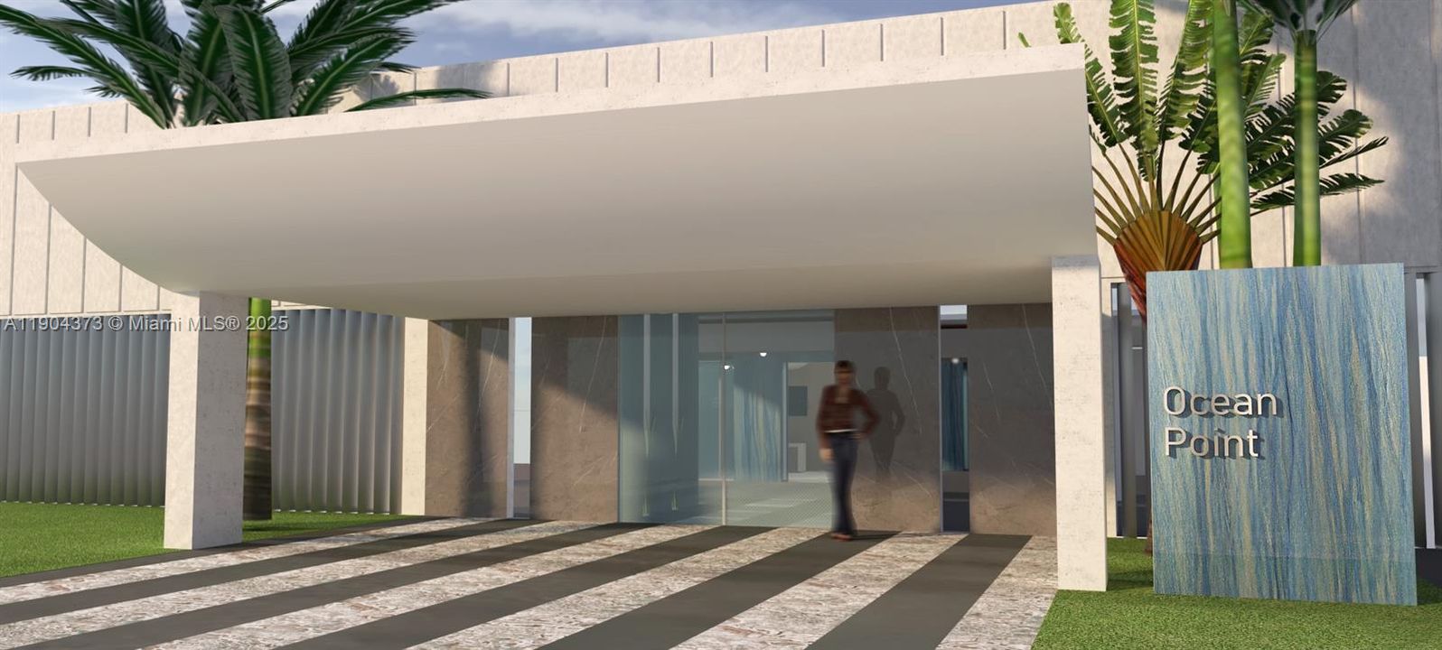 new entrance rendering