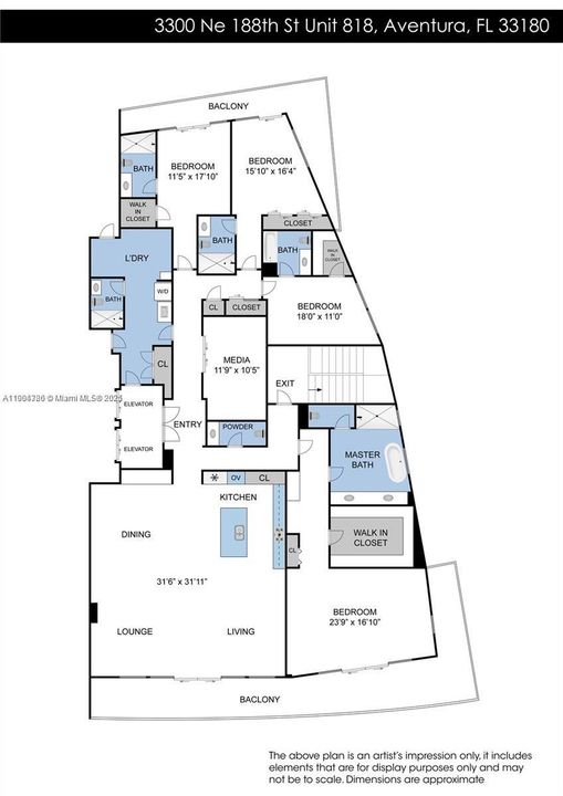 For Sale: $3,500,000 (4 beds, 6 baths, 3801 Square Feet)