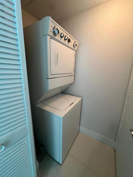 Laundry area