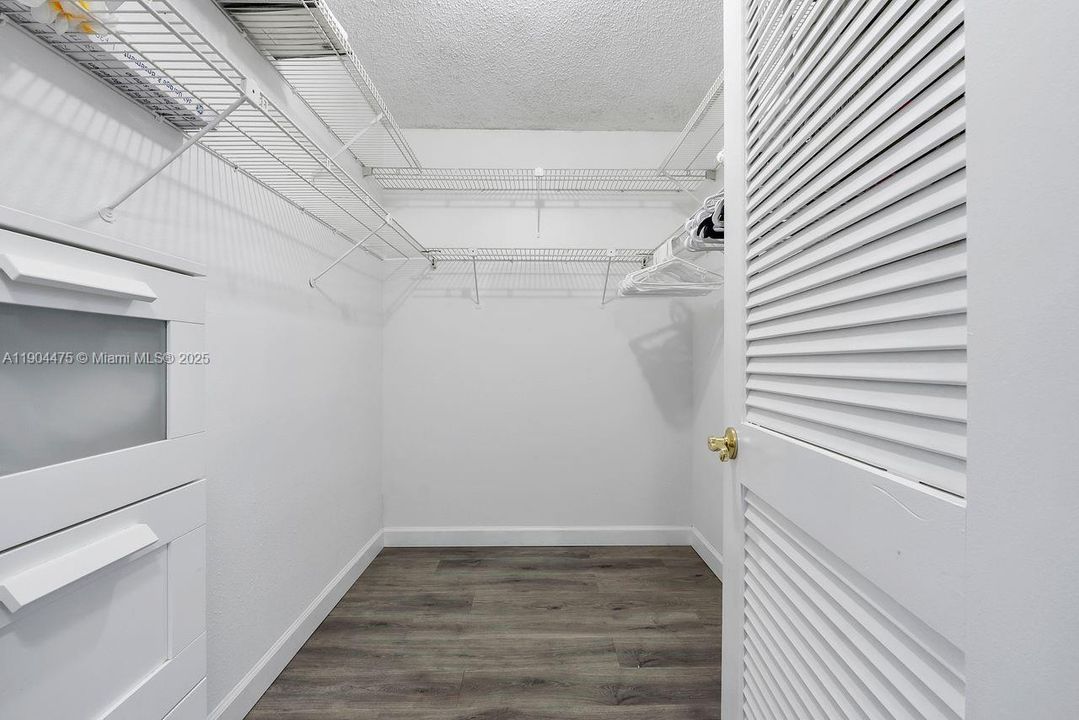 Primary Walk-In Closet
