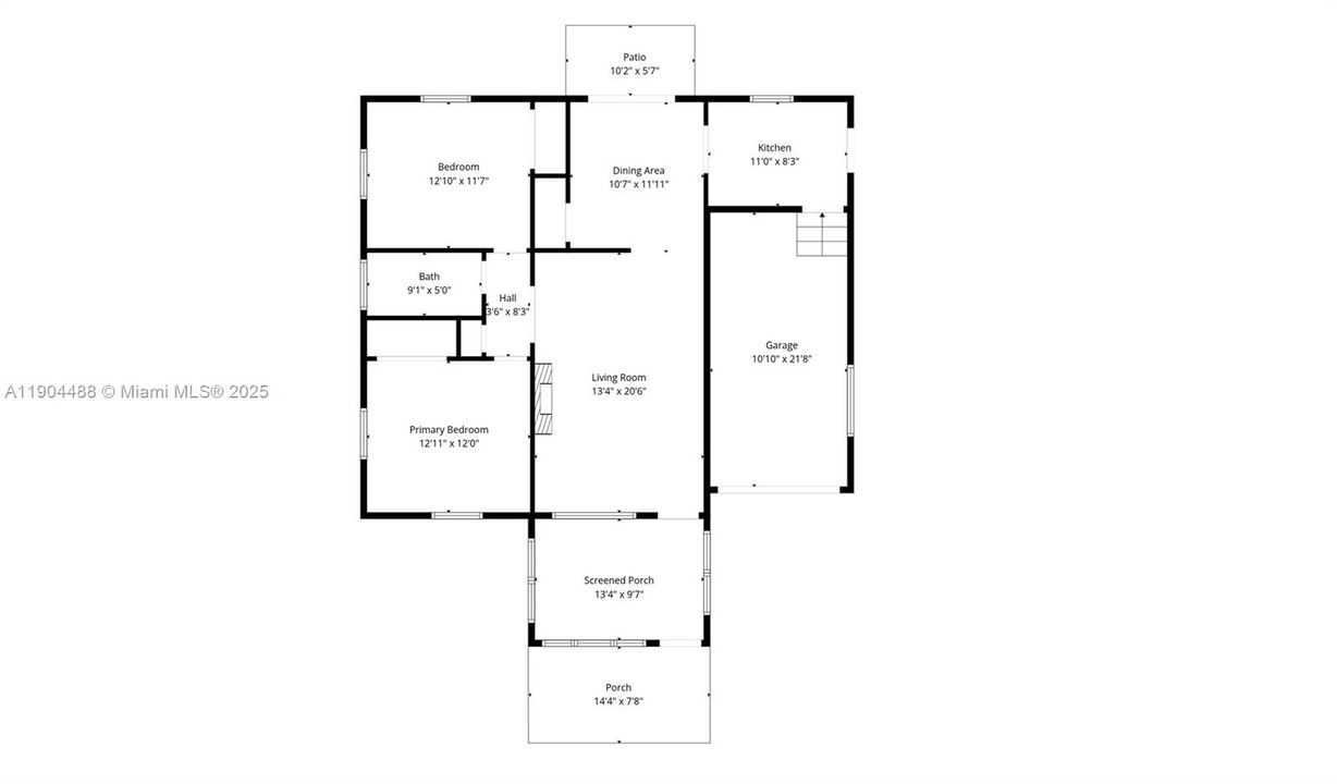 Active With Contract: $995,000 (2 beds, 1 baths, 1181 Square Feet)