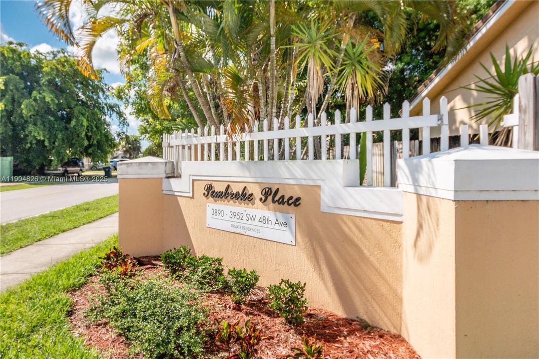 Welcome to Pembroke Place!