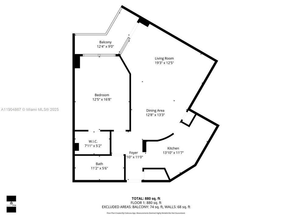 For Sale: $209,000 (1 beds, 1 baths, 875 Square Feet)